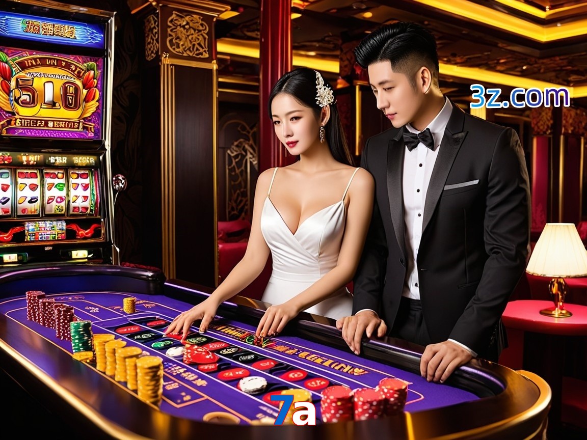 7a cassino online com mesa de blackjack e dealer